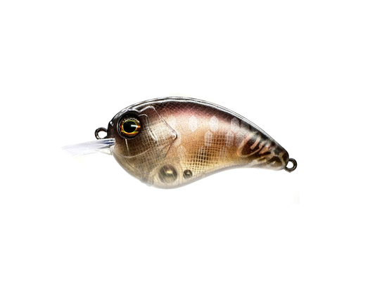 Custom Square Bill Flatside Crankbait - DirtyDigi Ghost