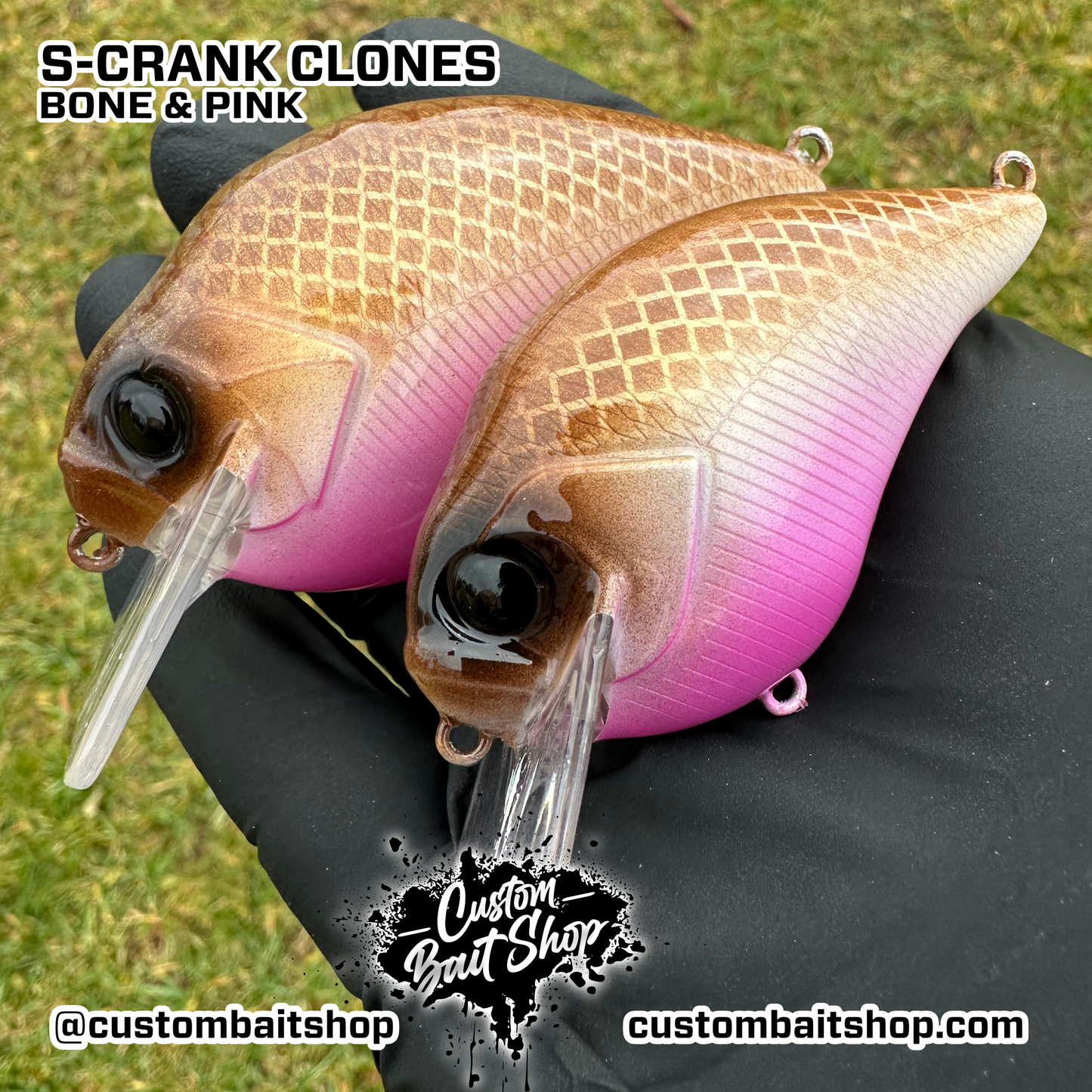 S-Crank Clone - Bone/Pink Set (Sale)