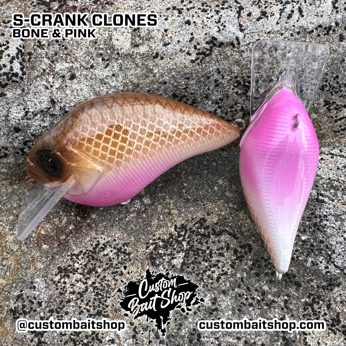 S-Crank Clone - Bone/Pink Set (Sale)