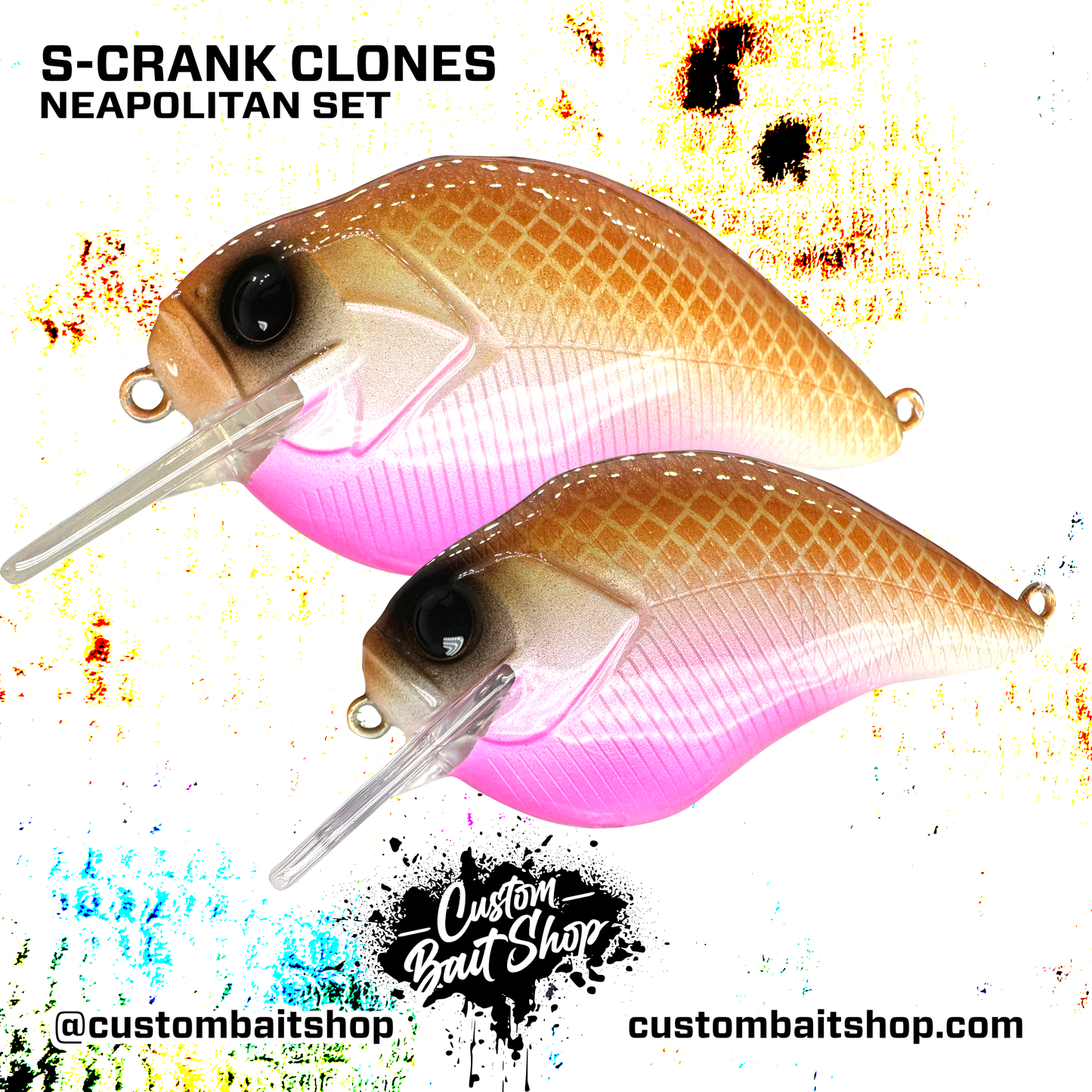 S-Crank Clone - Neapolitan Set (Sale)