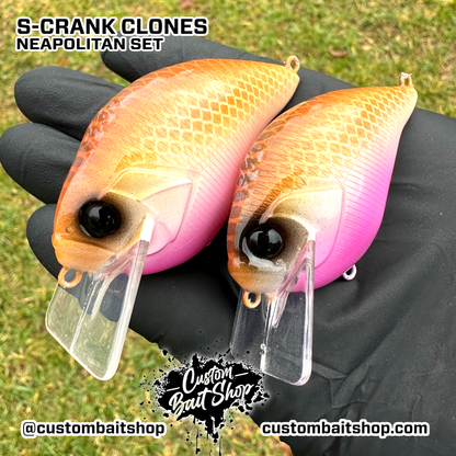 S-Crank Clone - Neapolitan Set (Sale)