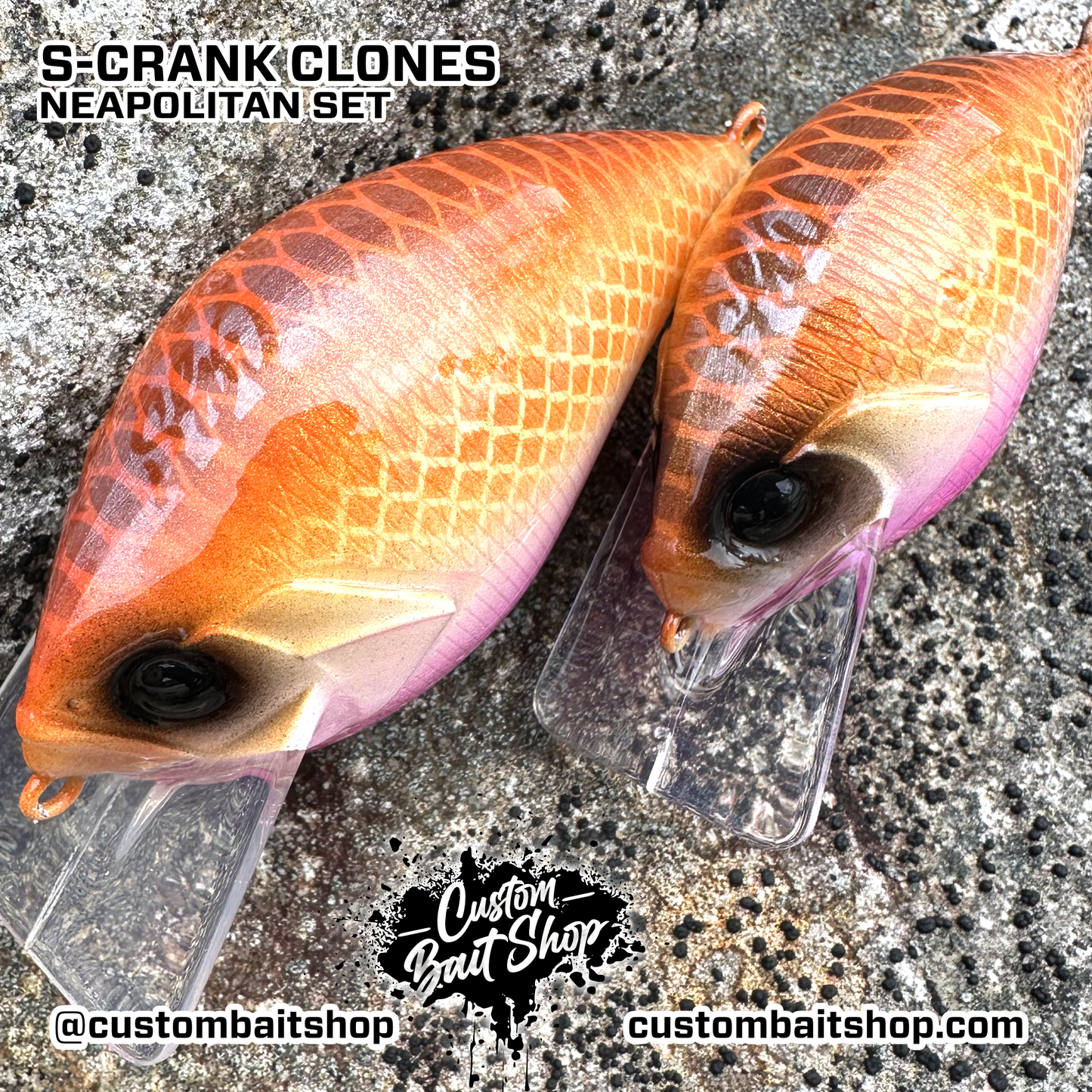 S-Crank Clone - Neapolitan Set (Sale)