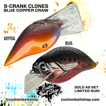 S-Crank Clone - Copper Craw Set (Sale)