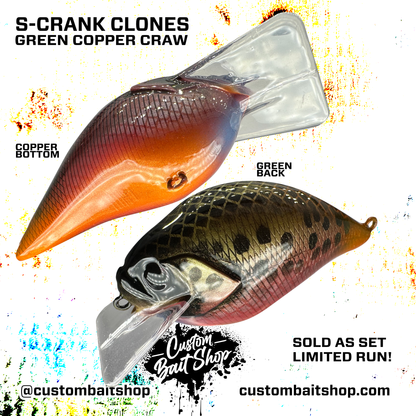 S-Crank Clone - Copper Craw Set (Sale)