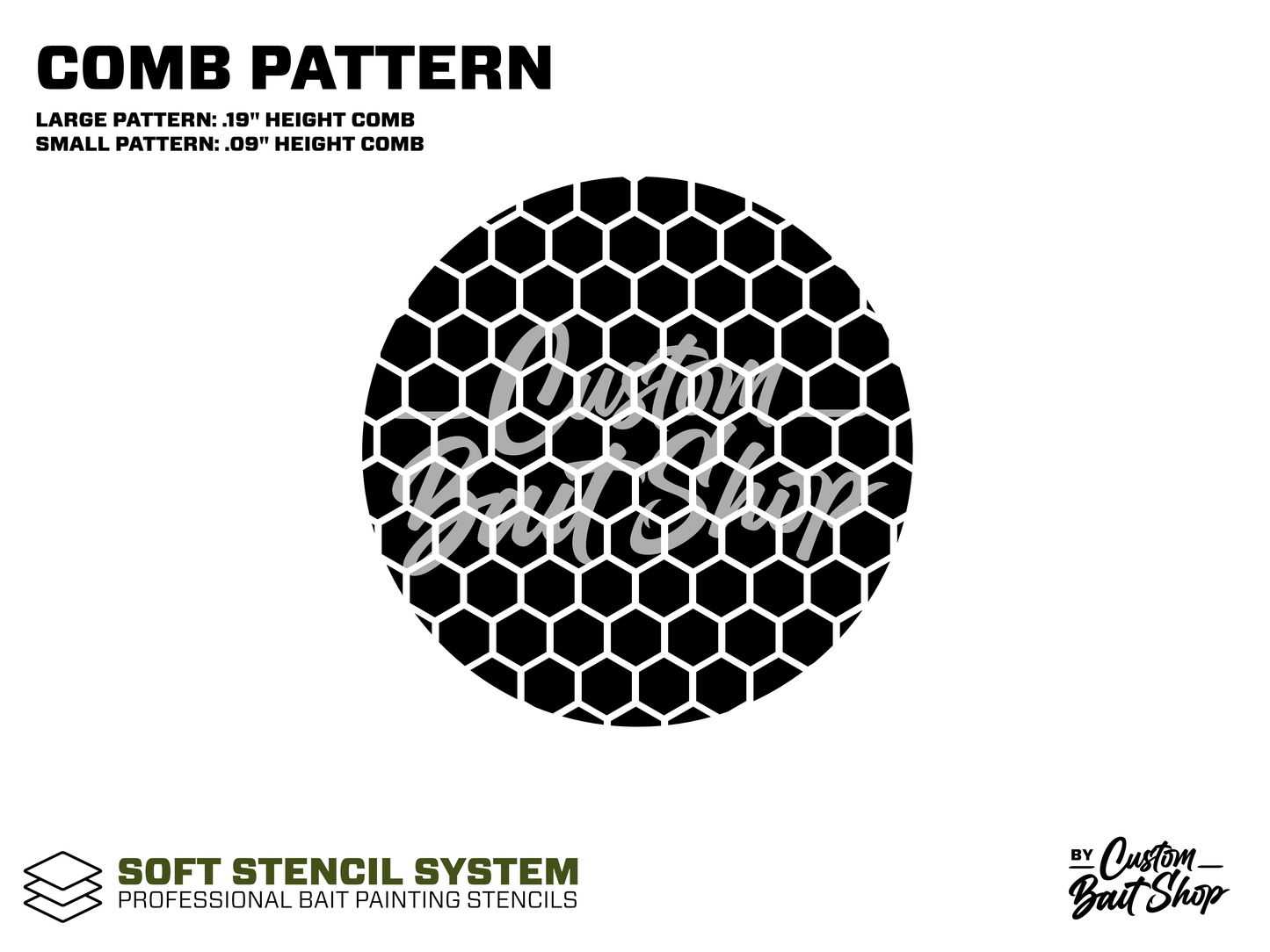 Soft Stencil System - Professional Bait Stencil Kit