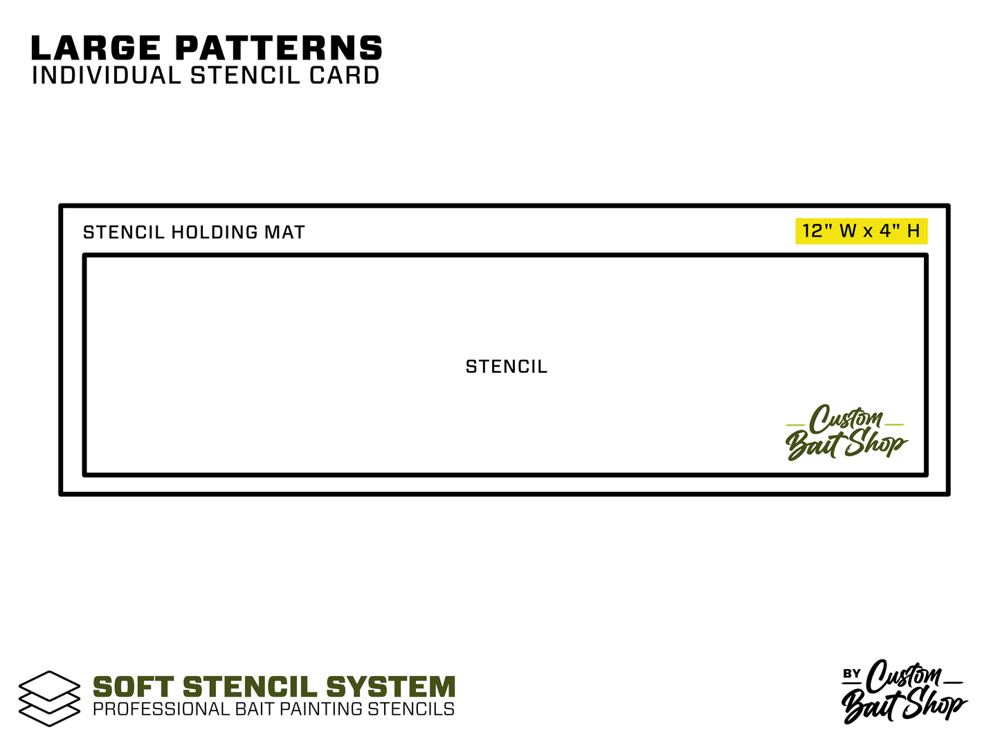 Soft Stencil System - Professional Bait Stencils