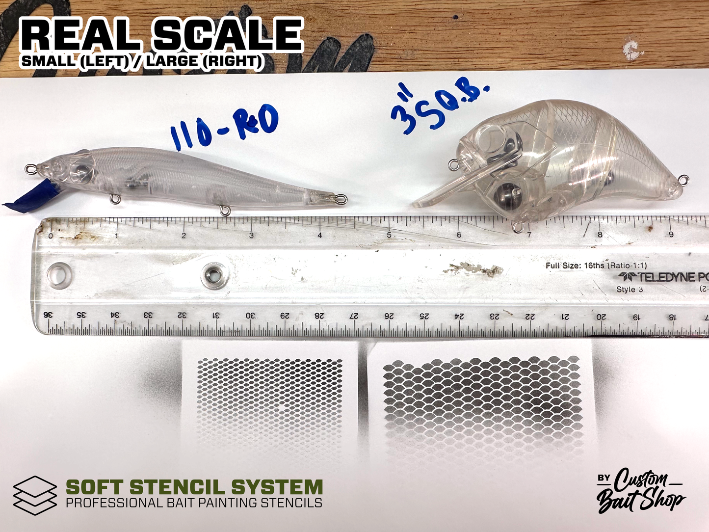 Soft Stencil System - Professional Bait Stencils