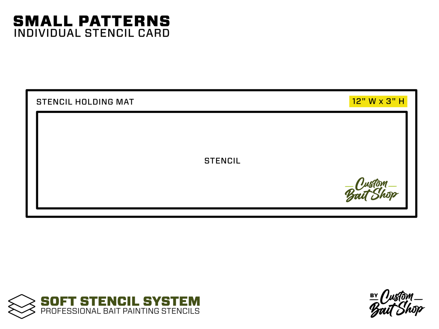 Soft Stencil System - Professional Bait Stencils