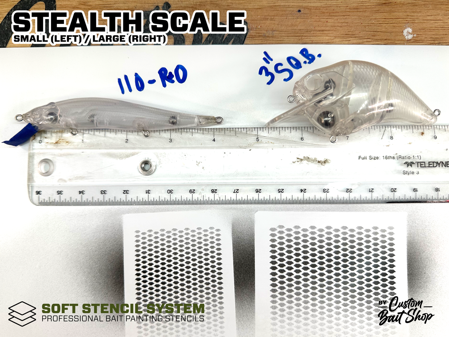 Soft Stencil System - Professional Bait Stencils