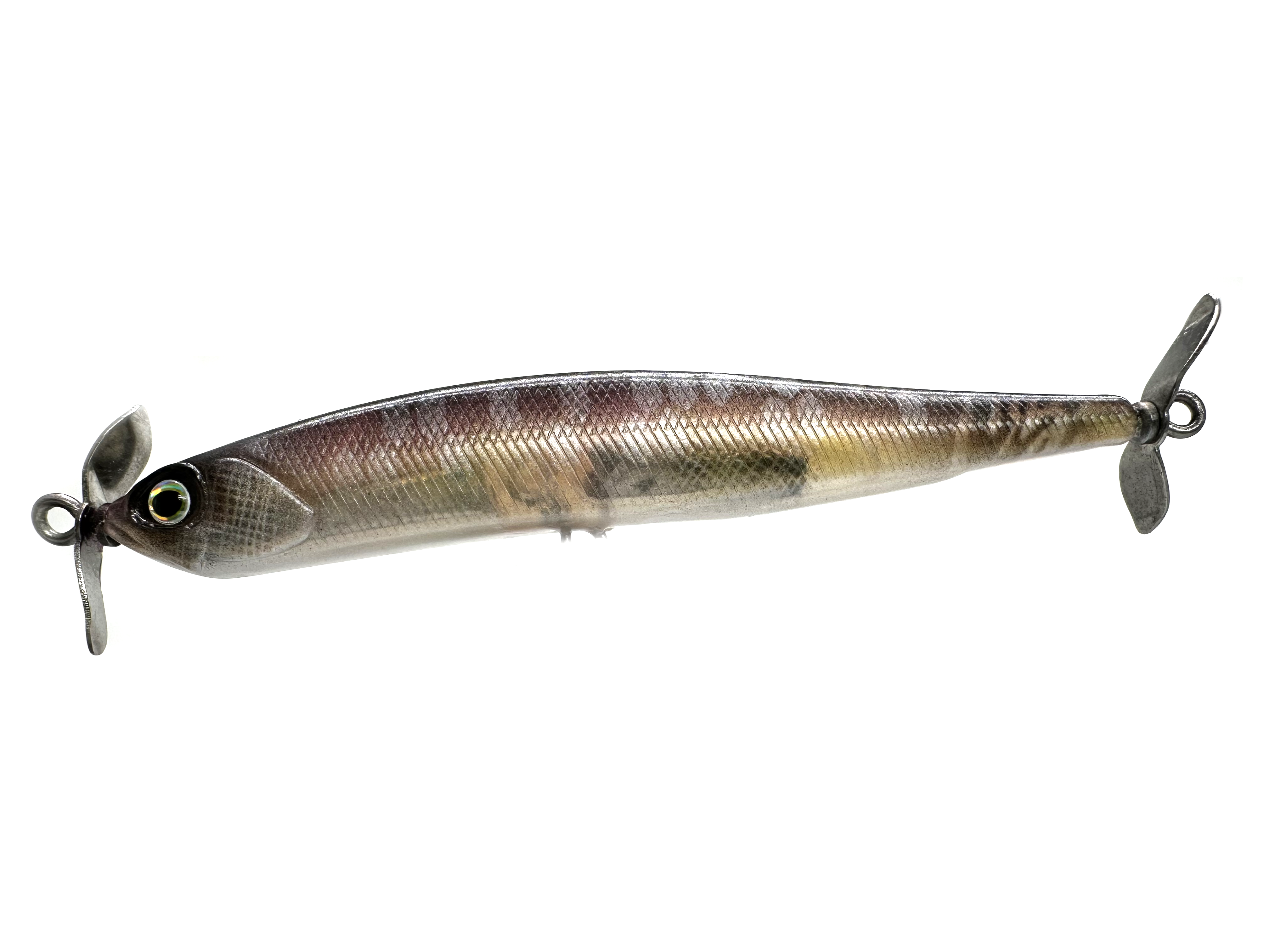 Custom 3.5" Spybait - Ghost – Custom Bait Shop