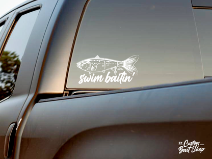 Baitin' Stickers