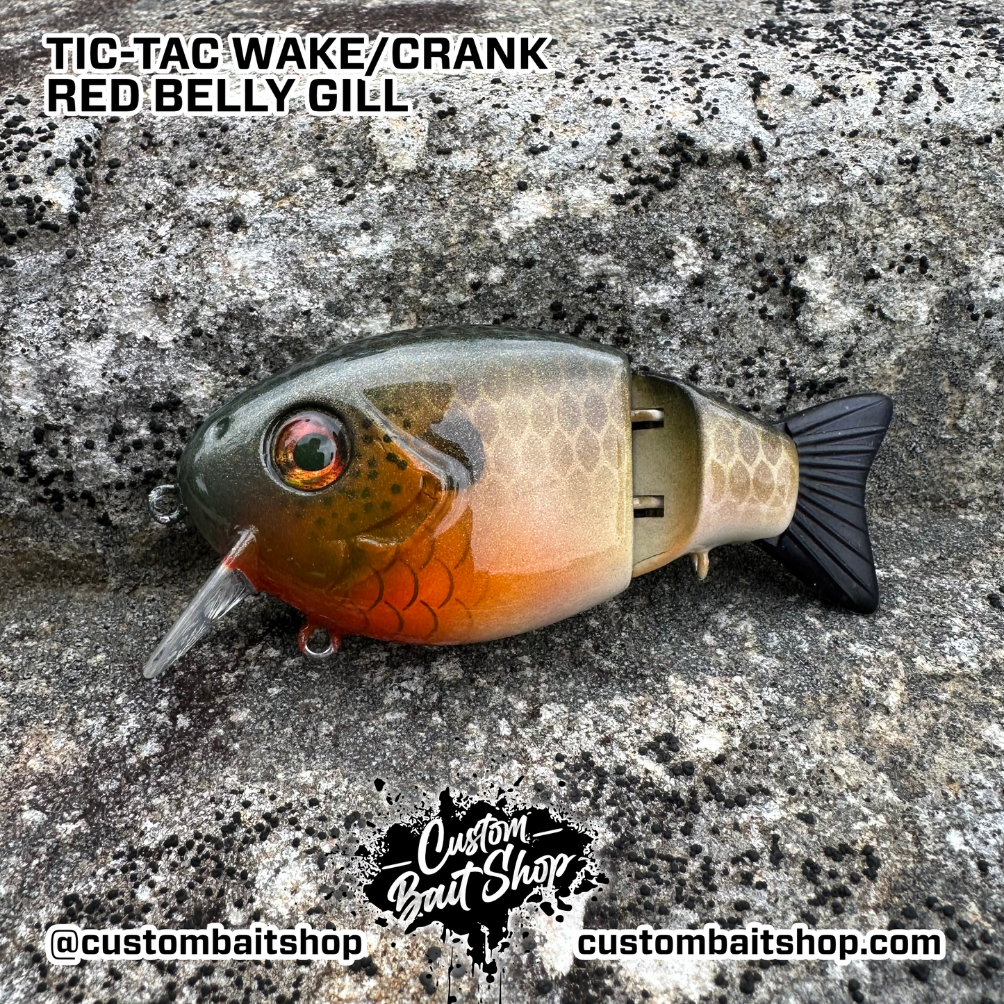 3" Tic-Tac Wake Bait