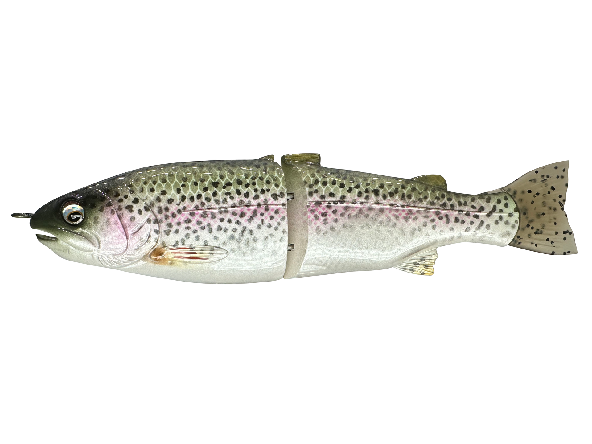 best lures for cutthroat trout 7" Trout Glide Bait Brown Trout / Metal Foil (+$25)