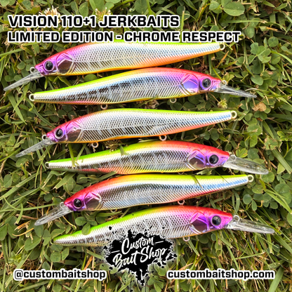Chrome IF Hachiro - LE Jerkbaits (Sale)