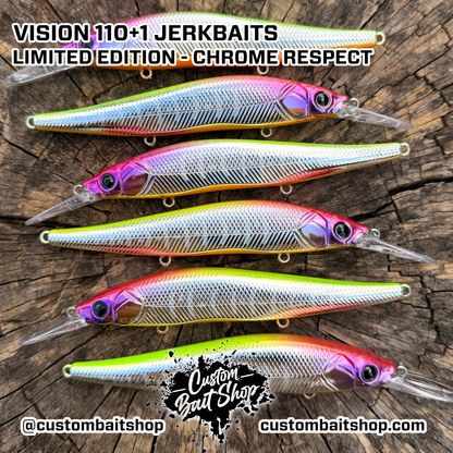 Chrome IF Hachiro - LE Jerkbaits (Sale)