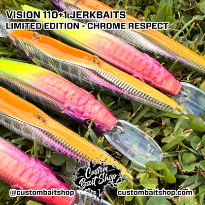 Chrome IF Hachiro - LE Jerkbaits (Sale)