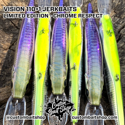 Chrome IF Hachiro - LE Jerkbaits (Sale)