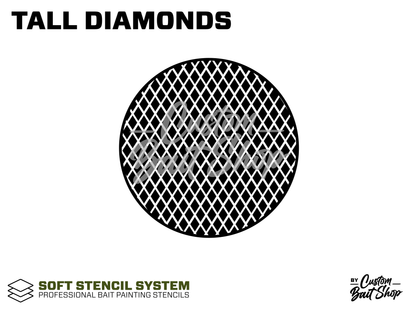 Soft Stencil System - Pro-Grade Lure Painting Stencils