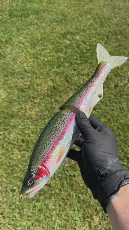 Jointed Claw 350MM - Holo Rainbow Trout (Sale)