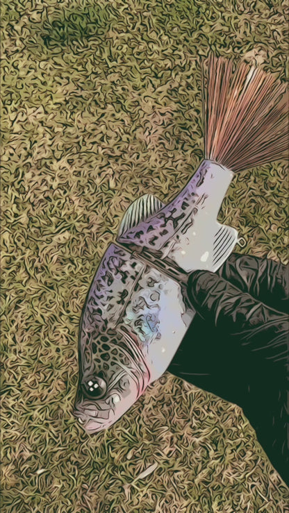 7" Crappie Glide Bait (Sale)