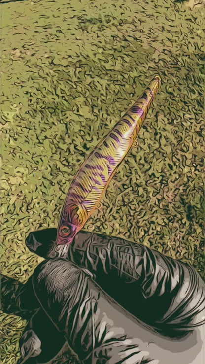 Golden Tiger - L.E. Jerkbaits (Sale)